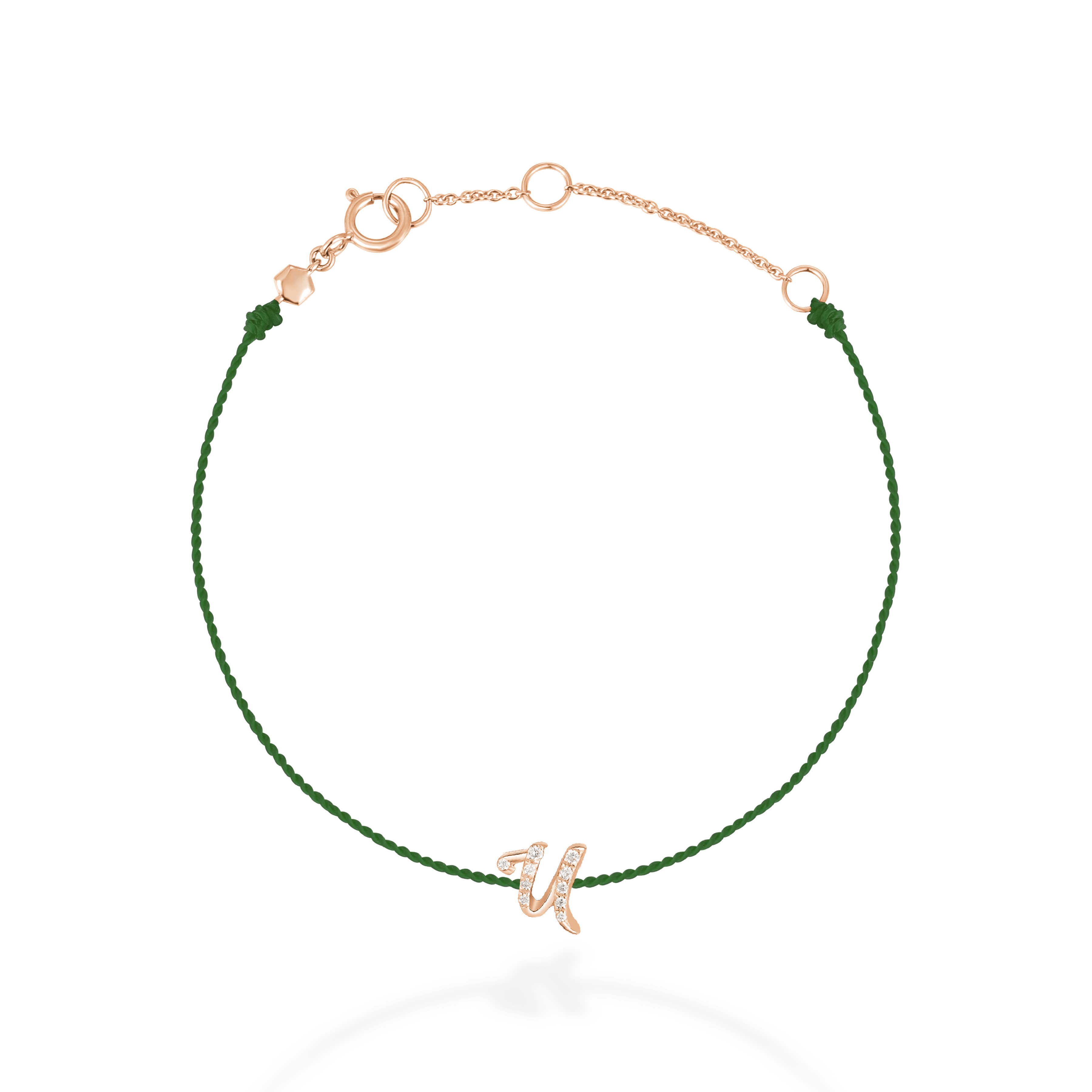 "U" string bracelet